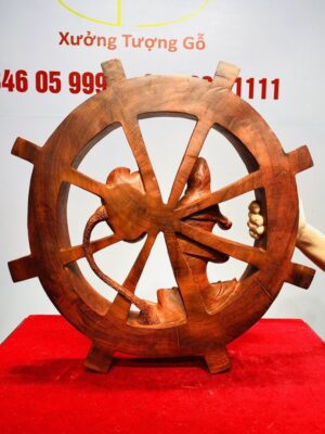 Tranh Gỗ Phật Quan Âm Gỗ Hương