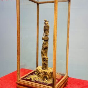 Ông Thọ Nhất Tiểu Hươu Sao Cây Tùng Gỗ Hoàng Đàn