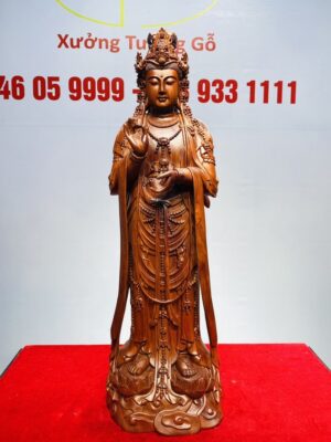 Phật Quan Âm Gỗ Hương