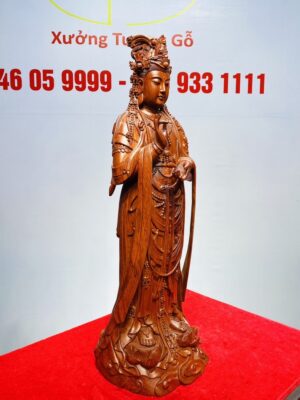 Phật Quan Âm Gỗ Hương