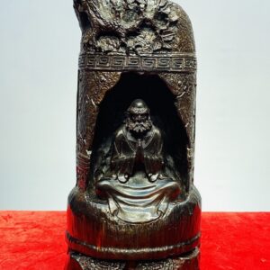 Đạt Ma Thiền Trong Chuông Gỗ Trắc