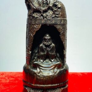 Đạt Ma Thiền Trong Chuông Gỗ Trắc
