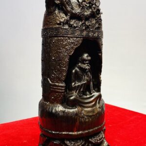 Đạt Ma Thiền Trong Chuông Gỗ Trắc