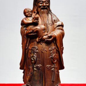 Tam Đa Phúc Lộc Thọ Gỗ Cẩm