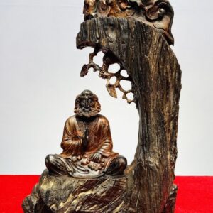 Bồ Đề Đạt Ma Ngồi Thiền Gỗ Trắc
