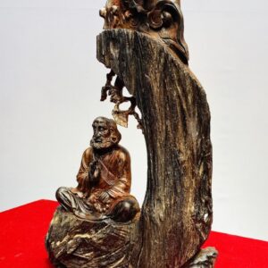 Bồ Đề Đạt Ma Ngồi Thiền Gỗ Trắc