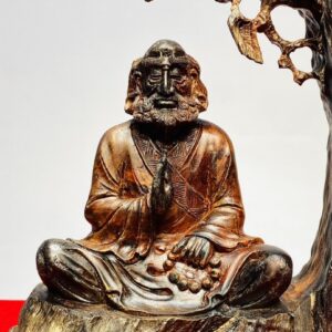 Bồ Đề Đạt Ma Ngồi Thiền Gỗ Trắc