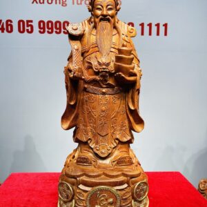 Tam Đa Phúc Lộc Thọ Gỗ Hương