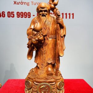 Tam Đa Phúc Lộc Thọ Gỗ Hương