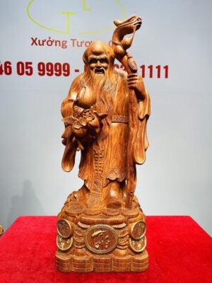 Tam Đa Phúc Lộc Thọ Gỗ Hương