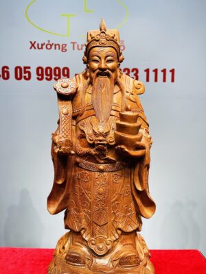Tam Đa Phúc Lộc Thọ Gỗ Hương