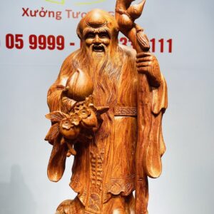 Tam Đa Phúc Lộc Thọ Gỗ Hương