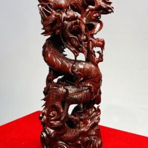 Trụ Nhất Long Gỗ Tử Đàn