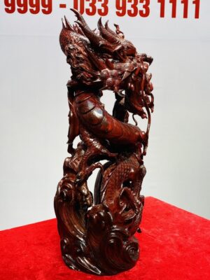 Trụ Nhất Long Gỗ Tử Đàn