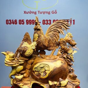 Gia Đình Gà Gỗ Hương Ta