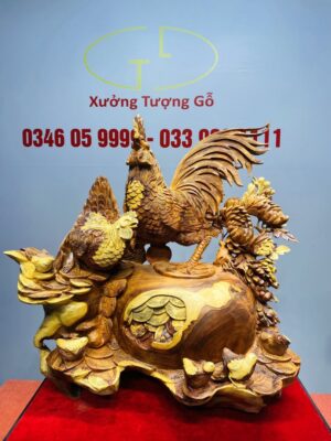 Gia Đình Gà Gỗ Hương Ta