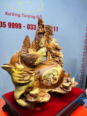 Gia Đình Gà Gỗ Hương Ta