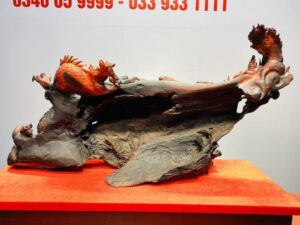 Nhất Long Cuộn Chiếu Thư Gỗ Trắc