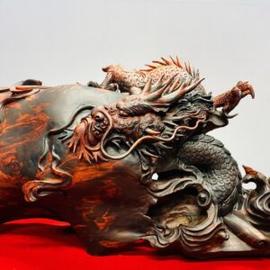 Nhất Long Cuộn Chiếu Thư Gỗ Trắc