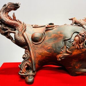 Nhất Long Cuộn Chiếu Thư Gỗ Trắc