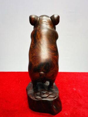 Heo Cày Cuốc Gỗ Trắc