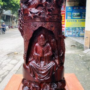 Đạt Ma Thiền Chuông Gỗ Tử Đàn