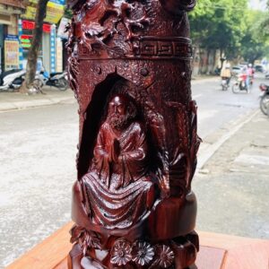 Đạt Ma Thiền Chuông Gỗ Tử Đàn