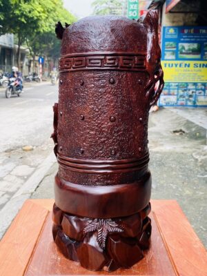 Đạt Ma Thiền Chuông Gỗ Tử Đàn