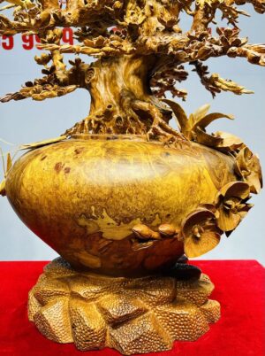 Bình Mai Gỗ Nu Hương