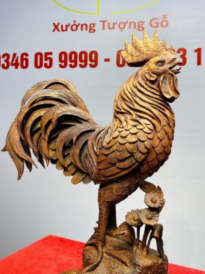 Gà Trống Gỗ Sưa