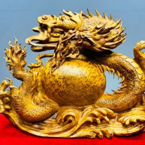 Nhất Long Vờn Ngọc Gỗ Nu Ngọc Am