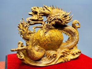 Nhất Long Vờn Ngọc Gỗ Nu Ngọc Am