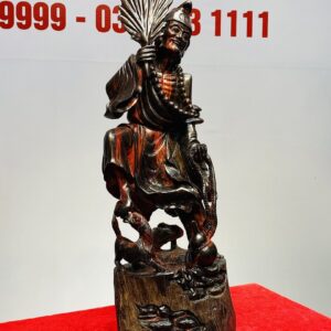 Tế Công Đứng Khuyển Gỗ Trắc