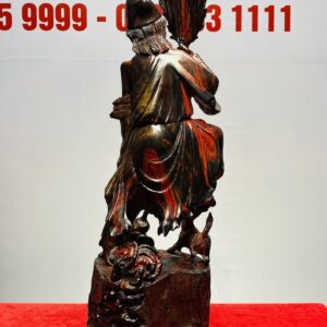 Tế Công Đứng Khuyển Gỗ Trắc