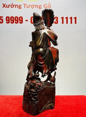 Tế Công Đứng Khuyển Gỗ Trắc
