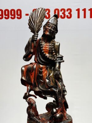Tế Công Đứng Khuyển Gỗ Trắc