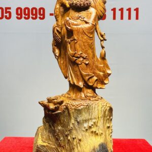 Đạt Ma Sư Tổ Gỗ Hương