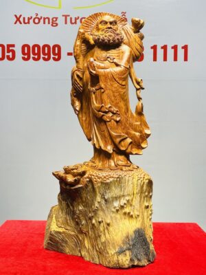 Đạt Ma Sư Tổ Gỗ Hương