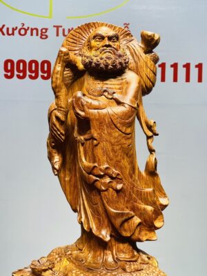 Đạt Ma Sư Tổ Gỗ Hương