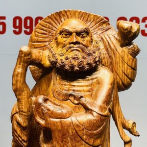 Đạt Ma Sư Tổ Gỗ Hương