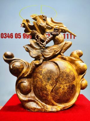 Đạt Ma Múa Võ Thái Cực Đồ Gỗ Nu Ngọc Am