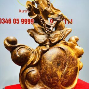 Đạt Ma Múa Võ Thái Cực Đồ Gỗ Nu Ngọc Am