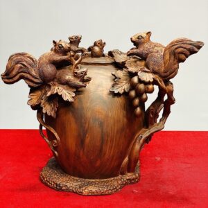 Bình Nho Ngũ Sóc Gỗ Sưa