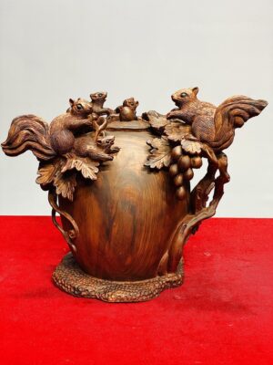 Bình Nho Ngũ Sóc Gỗ Sưa