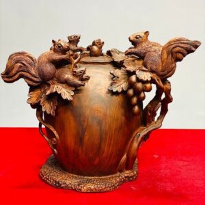 Bình Nho Ngũ Sóc Gỗ Sưa