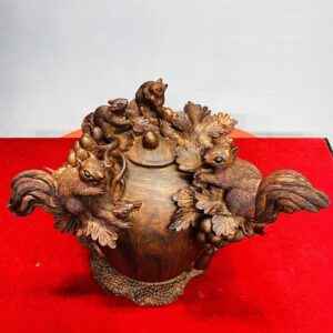 Bình Nho Ngũ Sóc Gỗ Sưa