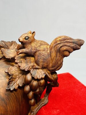 Bình Nho Ngũ Sóc Gỗ Sưa