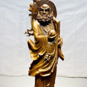 Đạt Ma Khất Thực Gỗ Bách Xanh