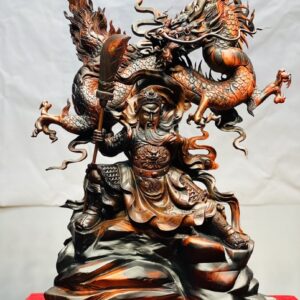 Quan Công Hàng Long Gỗ Trắc