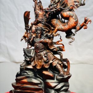 Quan Công Hàng Long Gỗ Trắc